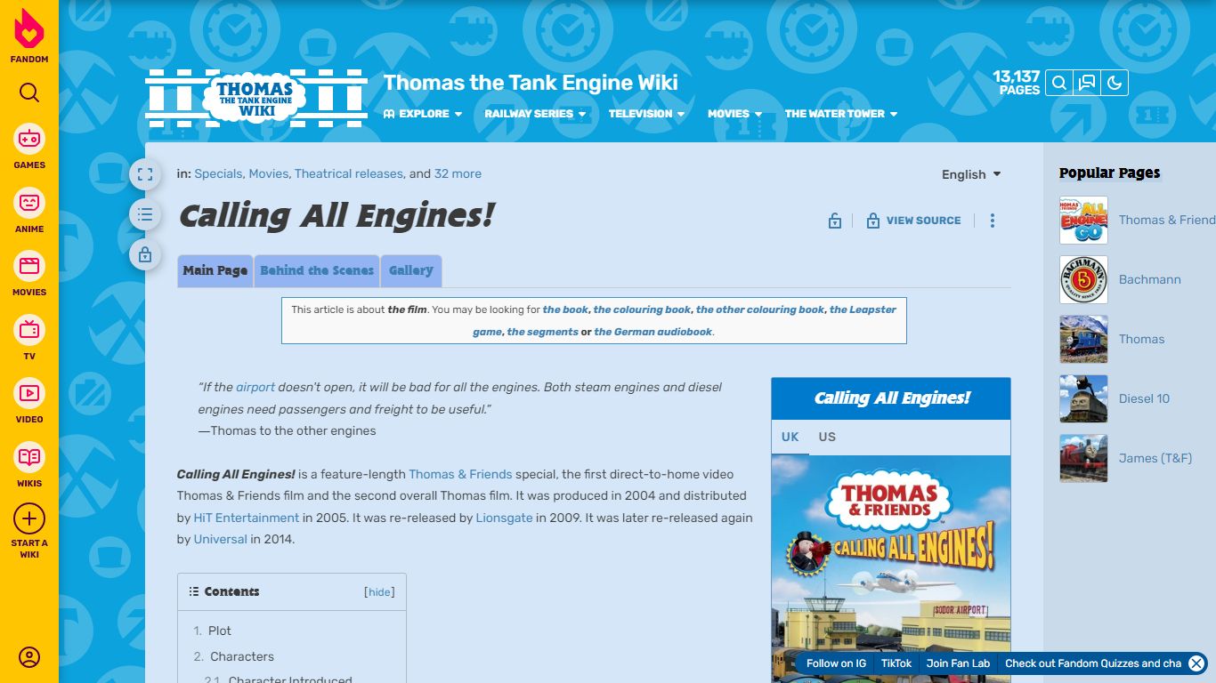 Calling All Engines! | Thomas the Tank Engine Wikia | Fandom